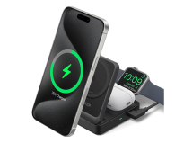 ANKER MagGo Wireless Charging Station 15W Foldable 3-in-1 Black 2 B2557312 - 1341990 - zdjęcie 2